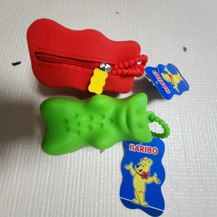 [BUNJANG] Haribo Goldbears Silicone Coin Purse Keychain / 하리보 골드베렌 실리콘지갑 키링새상품