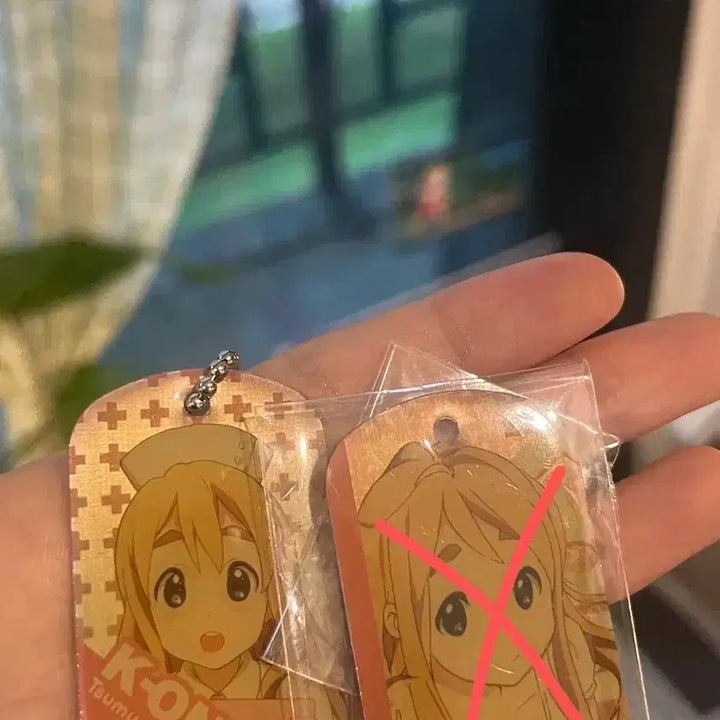 [BUNJANG] K-ON! Tsumugi Metal Keyring / 케이온 츠무기 메탈키링 팔아요