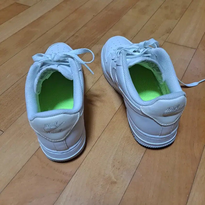 [BUNJANG] Nike Air Force 1 Low White Sneakers / 나이키 에어포스1 올백 운동화