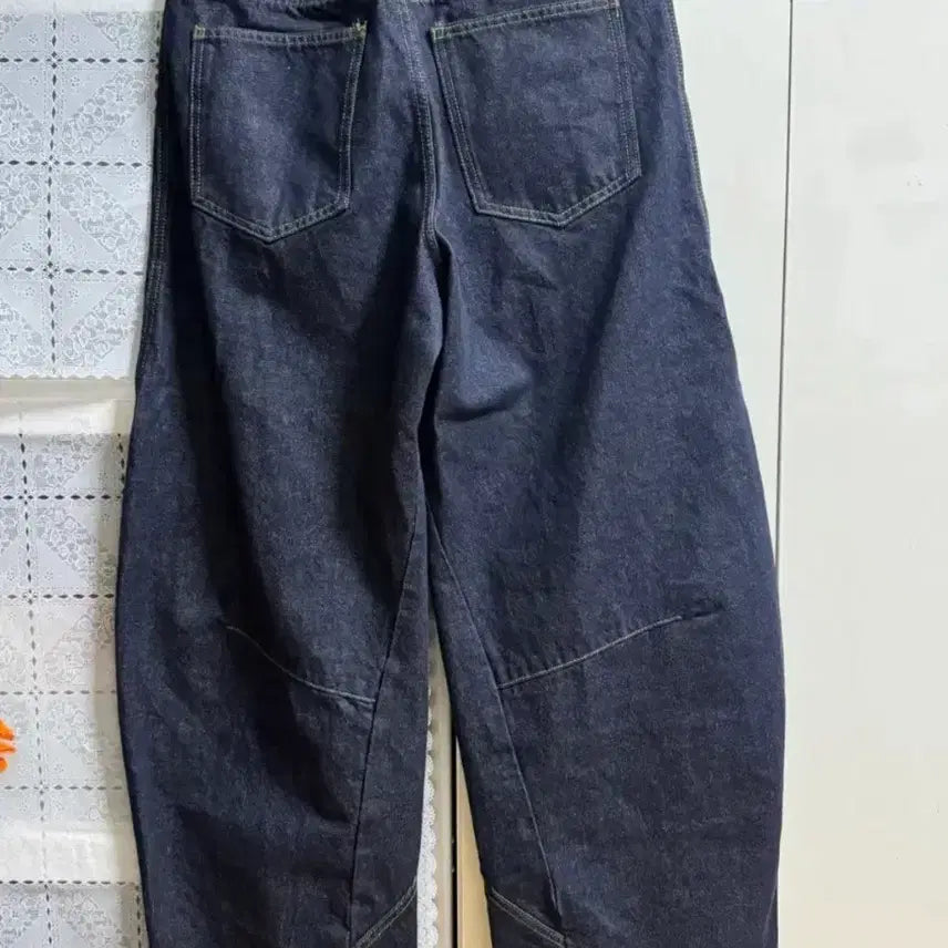 [BUNJANG] Juun.J Twist Denim Indigo One Wash L / 주앙옴므 트위스트 데님 인디고 원워시 L