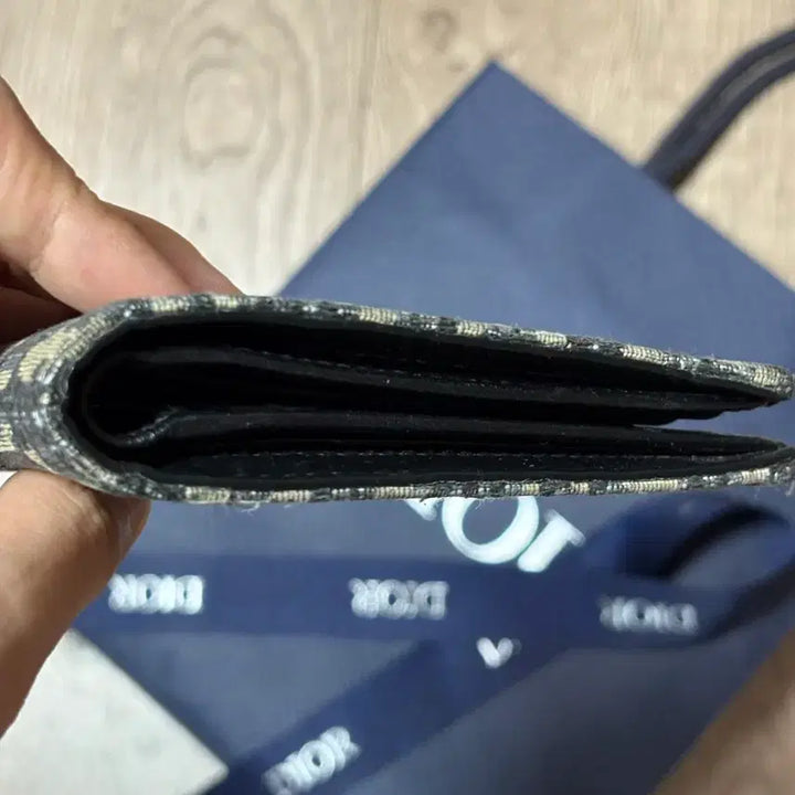 [BUNJANG] Dior Oblique Bifold Wallet Beige / 디올 오블리크 반지갑 베이지
