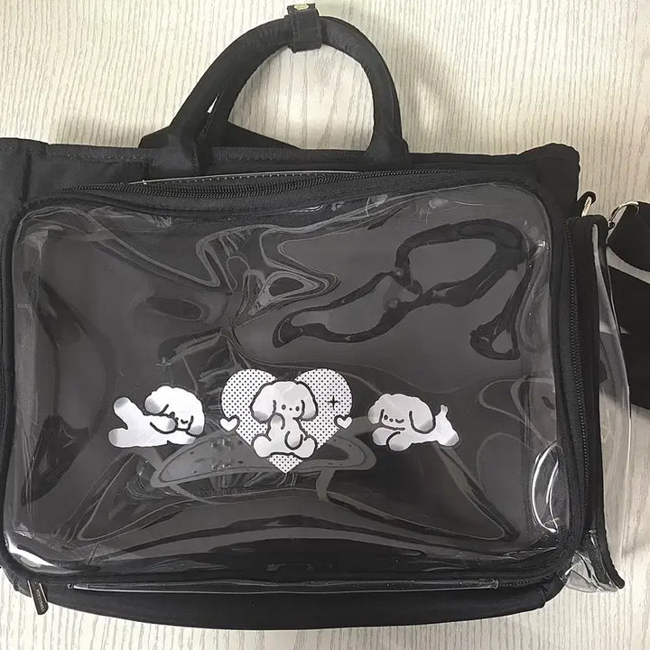 [BUNJANG] Fuyuneko Plush Doll Ita Bag Black / 후유네코 인형 블랙 이타백
