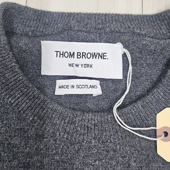 [BUNJANG] Thom Browne 100% Cashmere Sweater Size 4 / 톰브라운 캐시미어100 ~4사이즈