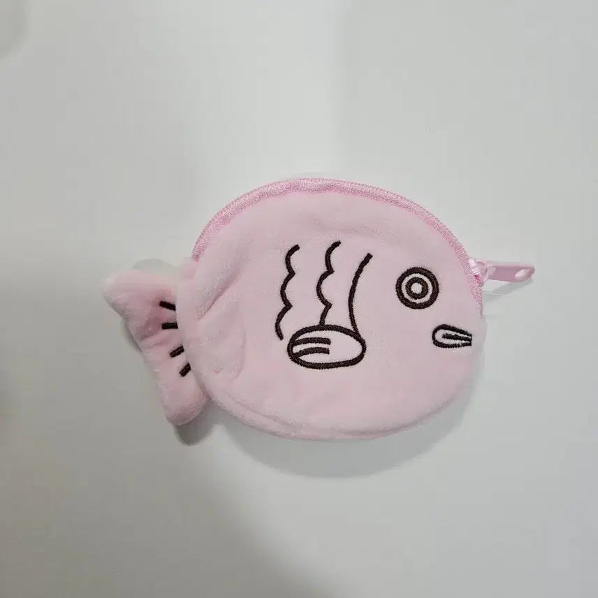 [BUNJANG] Pink Bungeoppang Coin Pouch / 핑크 붕어빵 파우치 동전지갑