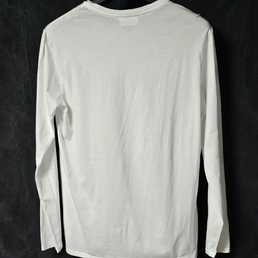 [BUNJANG] Lacoste White Summer Long Sleeve T-Shirt Men&