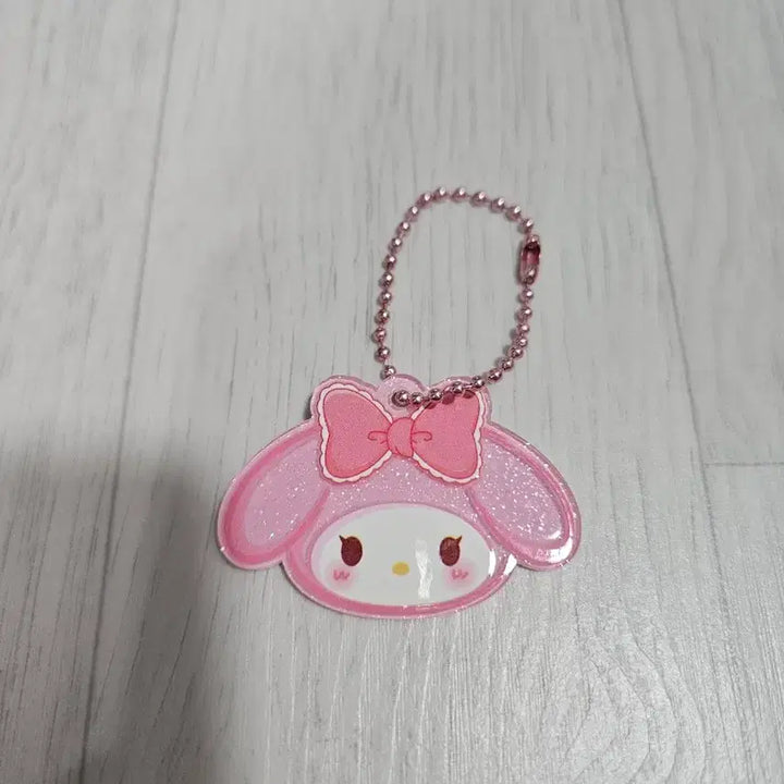 [BUNJANG] Sanrio My Melody Pink Acrylic Keyring / 산리오 마이멜로디 핑크 아크릴 키링