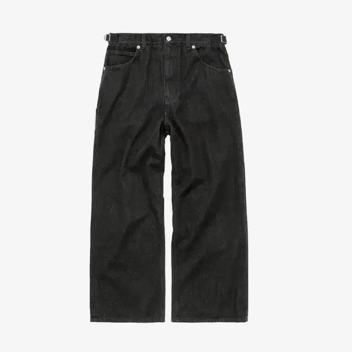 [BUNJANG] Politeru Goshima Carpenter Denim Mud Charcoal / 4) 폴리테루 고시마 카펜터 데님 머드 차콜