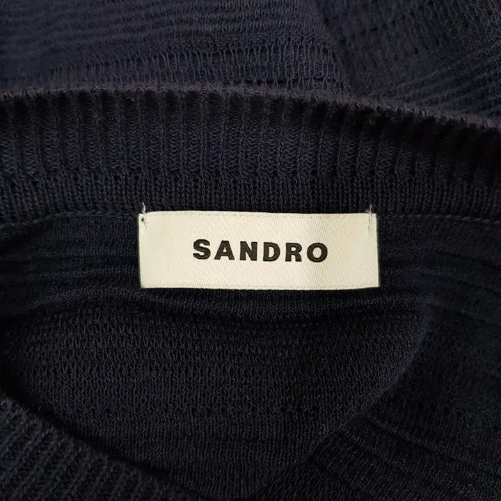 [BUNJANG] Sandro Round Knit XS / 산드로(SANDRO) 2023 라운드 니트 XS사이즈