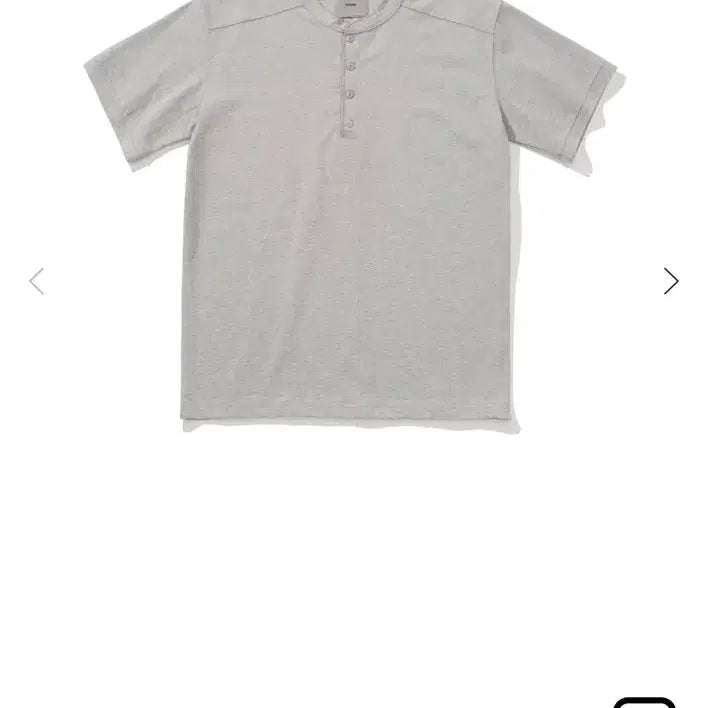 [BUNJANG] Sido Armor Goat Henley Neck Short Sleeve T-Shirt / 시도 아머 고트 헨리넥 반팔