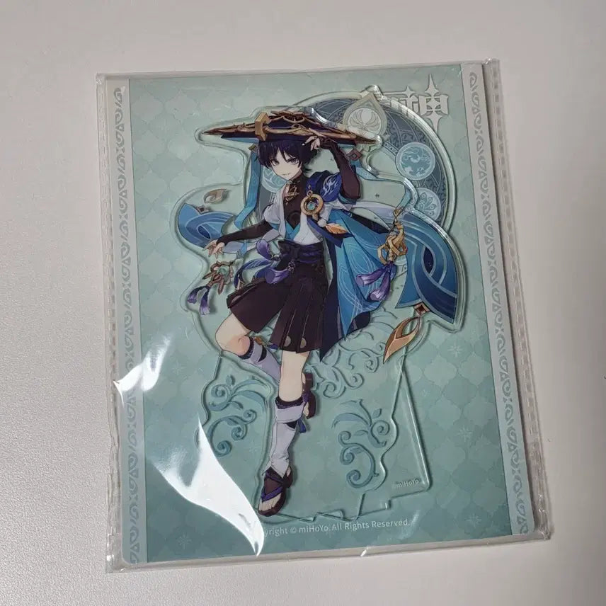 [BUNJANG] Genshin Impact Wanderer Official Acrylic Stand / 원신 방랑자 공식 아크릴 스탠드