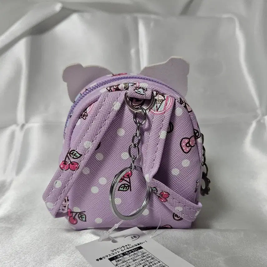 [BUNJANG] Sanrio Kuromi Mini Backpack Bag Doll Keychain / 산리오 쿠로미 미니 백팩 가방 인형 키링