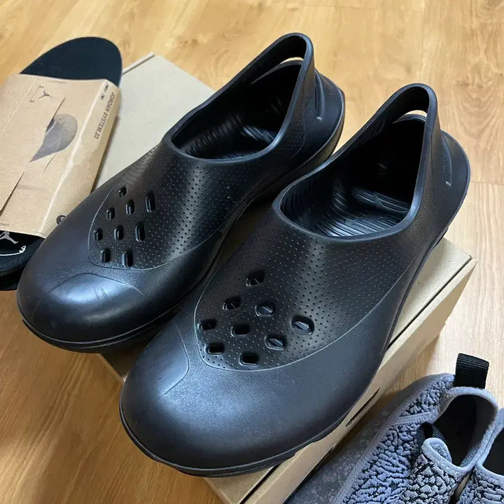 [BUNJANG] Nike Jordan System.23 Black Clog Shoes / 나이키 조던 시스템 23 블랙 클로그 260사이즈