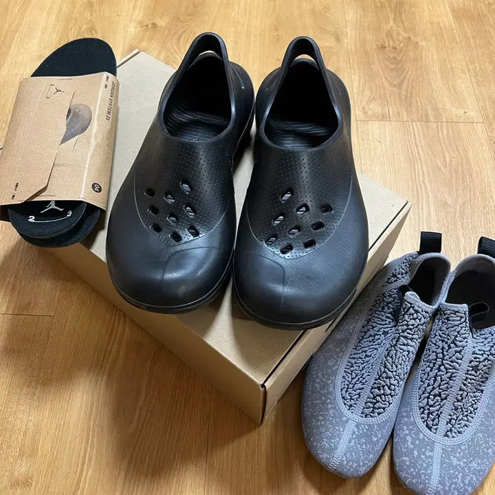 [BUNJANG] Nike Jordan System.23 Black Clog Shoes / 나이키 조던 시스템 23 블랙 클로그 260사이즈