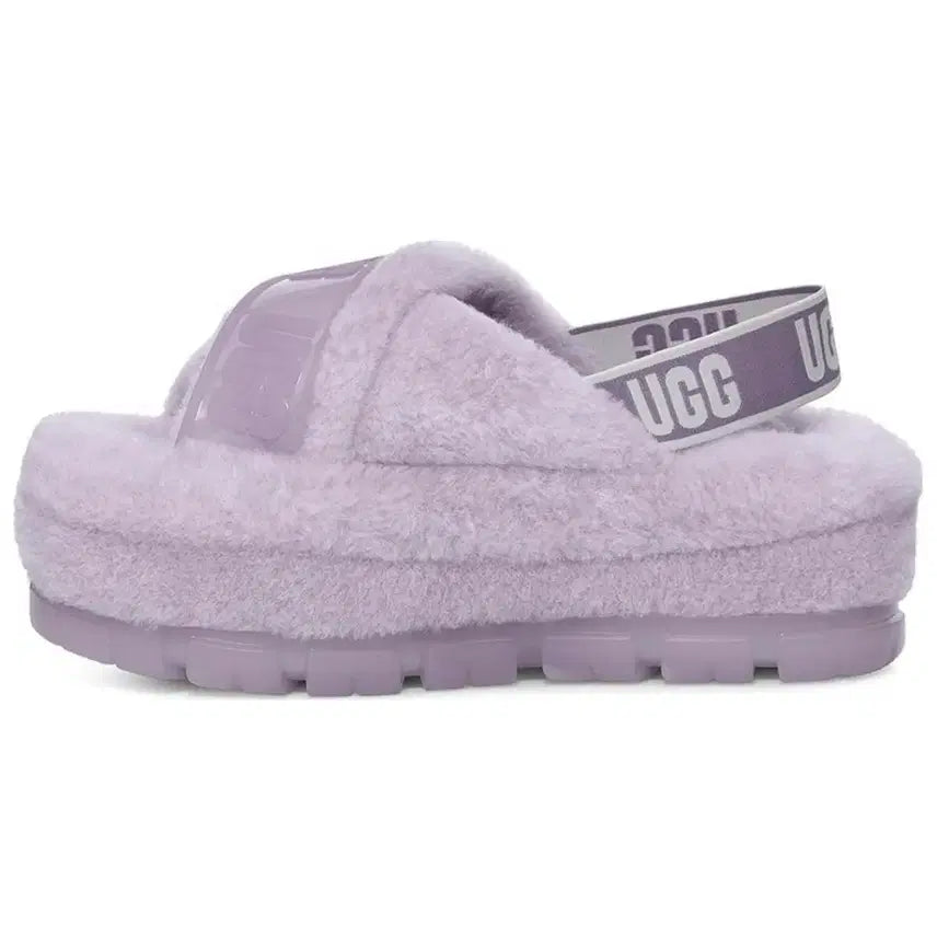 [BUNJANG] UGG Sheepskin Fluff Slippers / UGG 어그 쉽스킨 플러프 슬리퍼