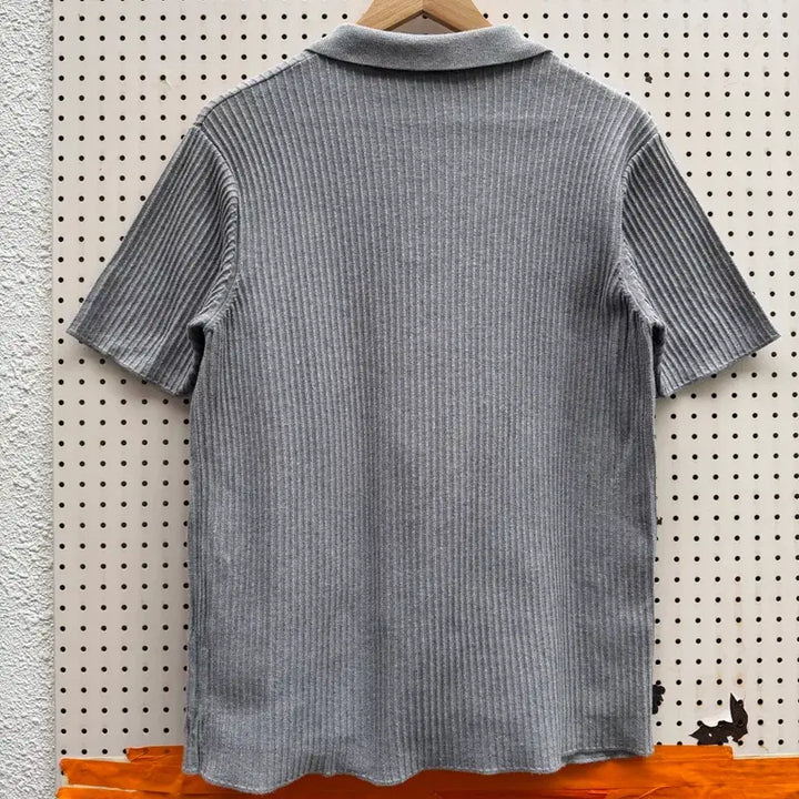 [BUNJANG] Armani Exchange Half Zip Short Sleeve Knit Polo / ARMANI EXCHANGE HALF ZIP 아르마니 반팔니트