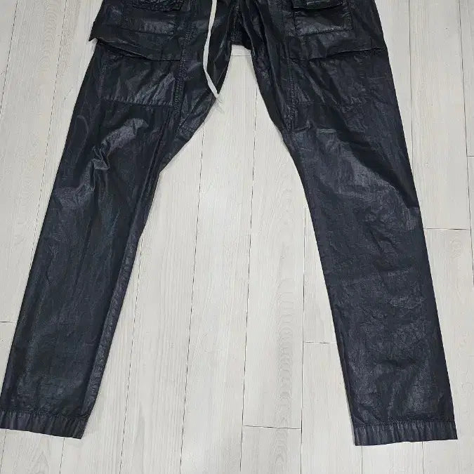 [BUNJANG] Rick Owens Porterville Drawstring Pants Coated / 릭오웬스 포터빌 크리치 드로우스트링 팬츠