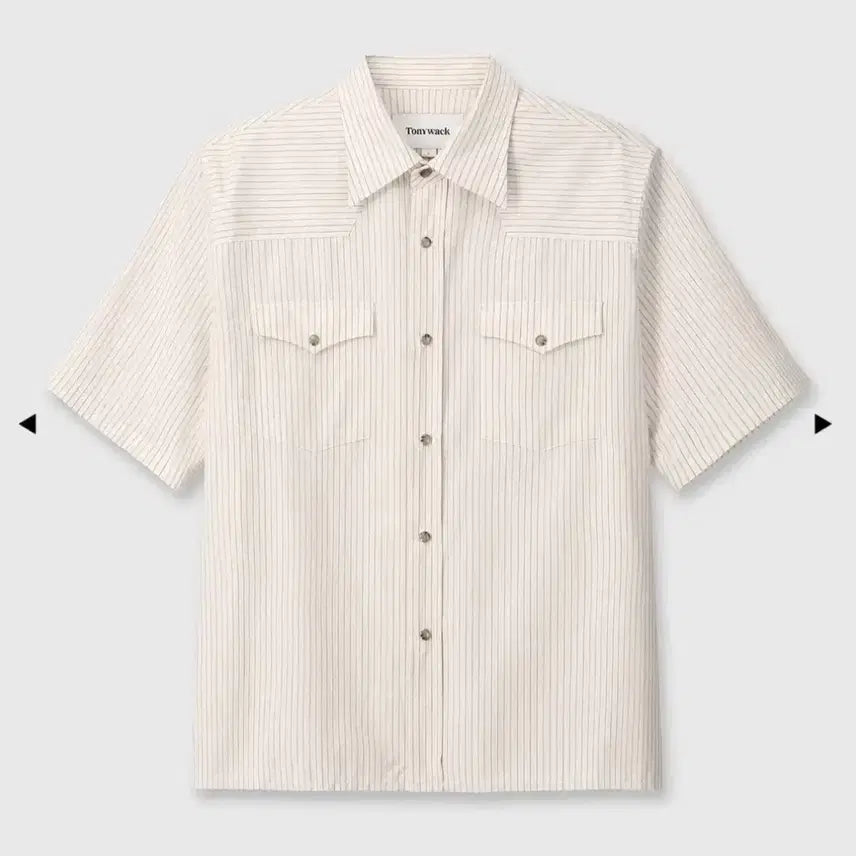 [BUNJANG] Tony Wack Low Cut Western Shirt Ivory XL / (새제품) XL / 토니웩 로우컷 웨스턴 셔츠 아이보리