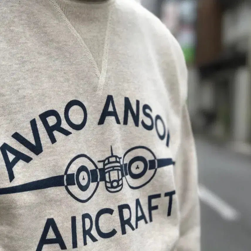 [BUNJANG] Warehouse Lot 401 Avro Anson Sweatshirt / 40) 웨어하우스 LOT 401 AVRO ANSON 스웻셔츠