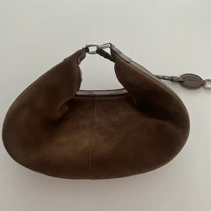 [BUNJANG] Tnuv Tols Camel Suede Shoulder Bag / 테누브 톨스 카멜 스웨이드 숄더백