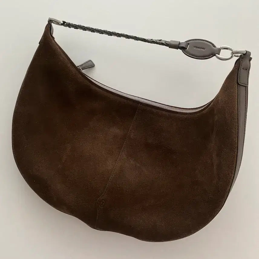 [BUNJANG] Tnuv Tols Camel Suede Shoulder Bag / 테누브 톨스 카멜 스웨이드 숄더백