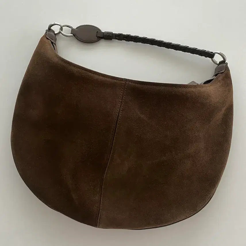 [BUNJANG] Tnuv Tols Camel Suede Shoulder Bag / 테누브 톨스 카멜 스웨이드 숄더백
