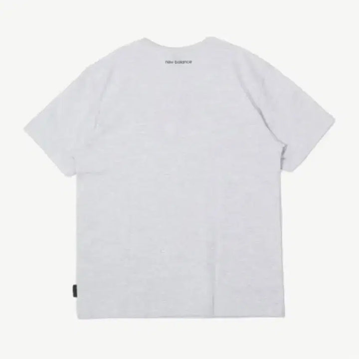 [BUNJANG] New Balance Unisex Small Logo Short Sleeve T-Shirt (Light Grey/White) / 뉴발란스 유니 스몰로고 라이트그레이, 화이트 반팔  새상품