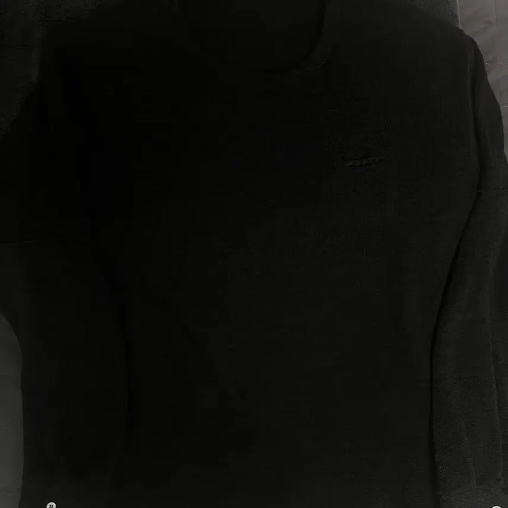 [BUNJANG] HAECHINGROOM Layer Cuffs Tee Black Size 4 / 해칭룸 Layer Cuffs Tee Black 4