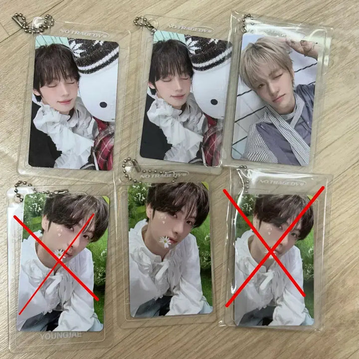 [BUNJANG] TWS Weverse POB Photocard Holder Set (Youngjae, Han Jin, Jihoon) / 투어스 위버스 특전 포카 포카홀더 양도 영재 한진 지훈