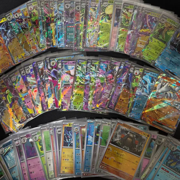 [BUNJANG] Pokemon TCG RR &amp; Monster Ball Holo Cards Bundle (99 Cards) / 포켓몬스터 카드 rr카드 및 몬스터볼 홀로 카드 일괄판매