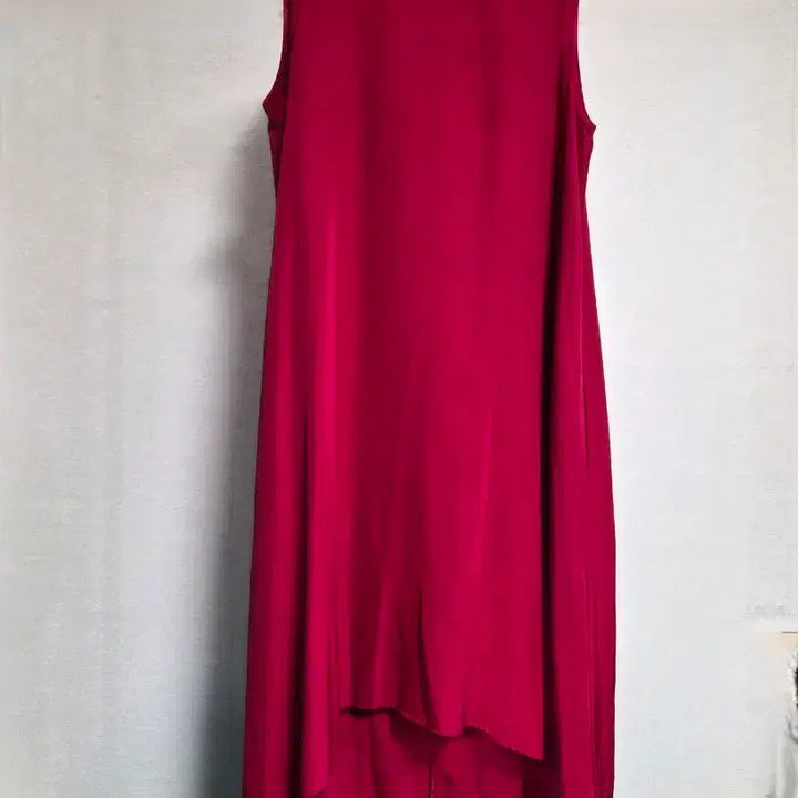 [BUNJANG] Elegant Long Sleeveless Dress - Size L / 새옷 L) 우아한 롱 민소매 원피스