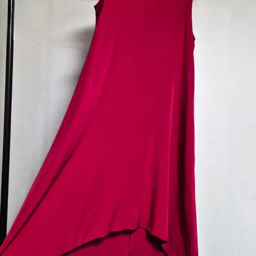 [BUNJANG] Elegant Long Sleeveless Dress - Size L / 새옷 L) 우아한 롱 민소매 원피스