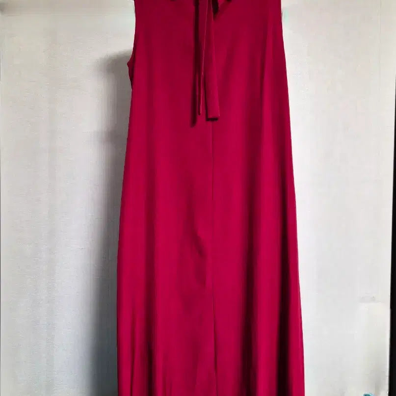 [BUNJANG] Elegant Long Sleeveless Dress - Size L / 새옷 L) 우아한 롱 민소매 원피스