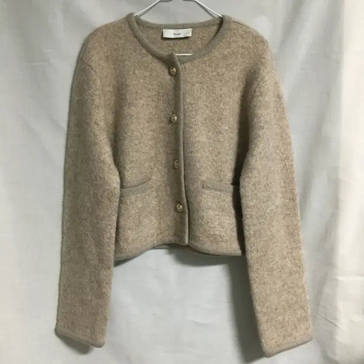 [BUNJANG] DUNST 25FW Wool Alpaca Knit Jacket / DUNST 던스트 25FW 울 알파카 니트 자켓 L