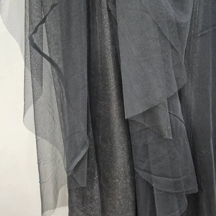 [BUNJANG] Black Long Tulle Skirt / 블랙 롱 튤 스커트