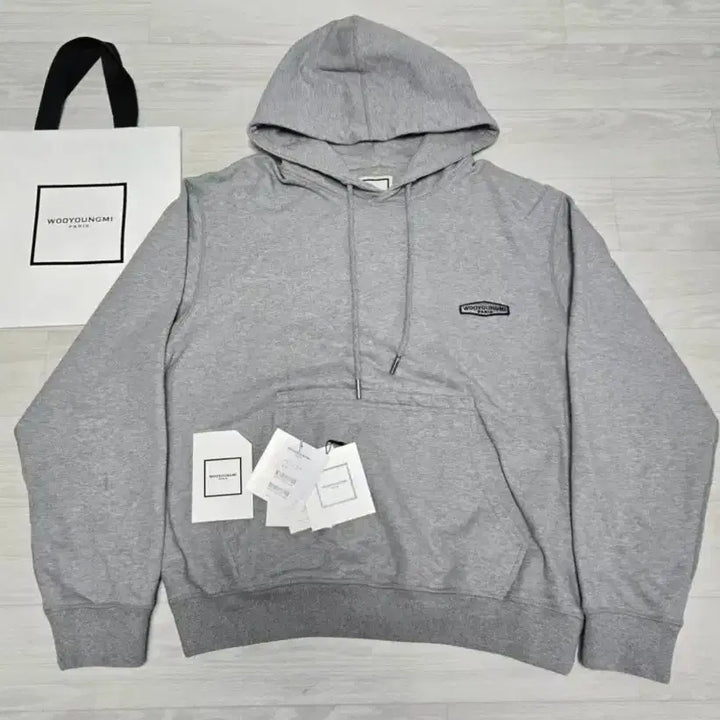 [BUNJANG] Wooyoungmi Grey Hoodie Size 46 / 우영미 그레이 후드티 46