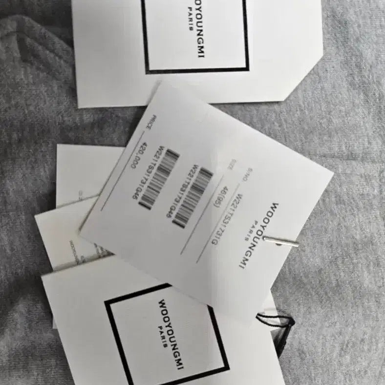 [BUNJANG] Wooyoungmi Grey Hoodie Size 46 / 우영미 그레이 후드티 46