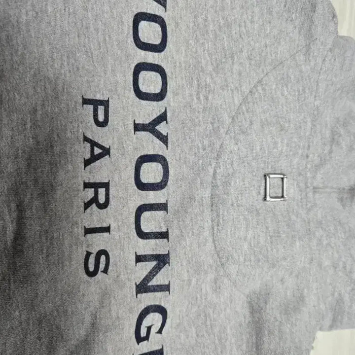 [BUNJANG] Wooyoungmi Grey Hoodie Size 46 / 우영미 그레이 후드티 46