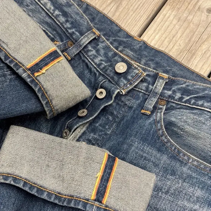 [BUNJANG] Standard California Selvage Washed Denim Jeans / 스탠다드 캘리포니아 셀비지 워싱 데님
