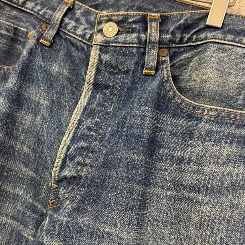 [BUNJANG] Standard California Selvage Washed Denim Jeans / 스탠다드 캘리포니아 셀비지 워싱 데님