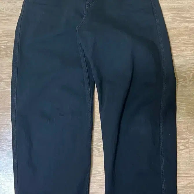 [BUNJANG] Uniqlo U Wide Tapered Jeans 28 Black / [28] 유니클로 와이드테이퍼드진 09 블랙