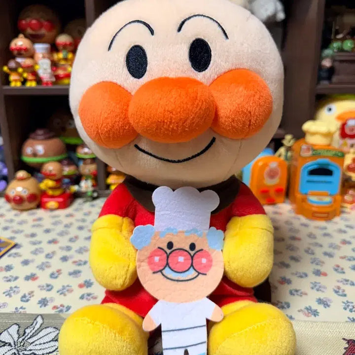 [BUNJANG] Anpanman Plush Doll (30cm) / 호빵맨 인형