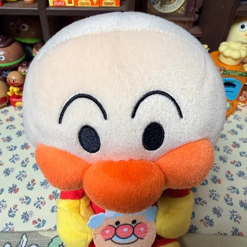 [BUNJANG] Anpanman Plush Doll (30cm) / 호빵맨 인형