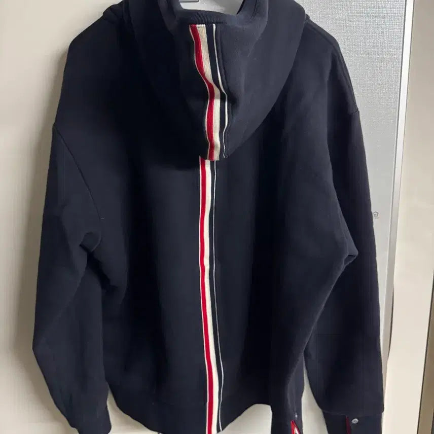 [BUNJANG] Thom Browne Back Stripe Zip-Up Hoodie (Size 4) / 톰브라운 백삼선 후드집업 (4사이즈)