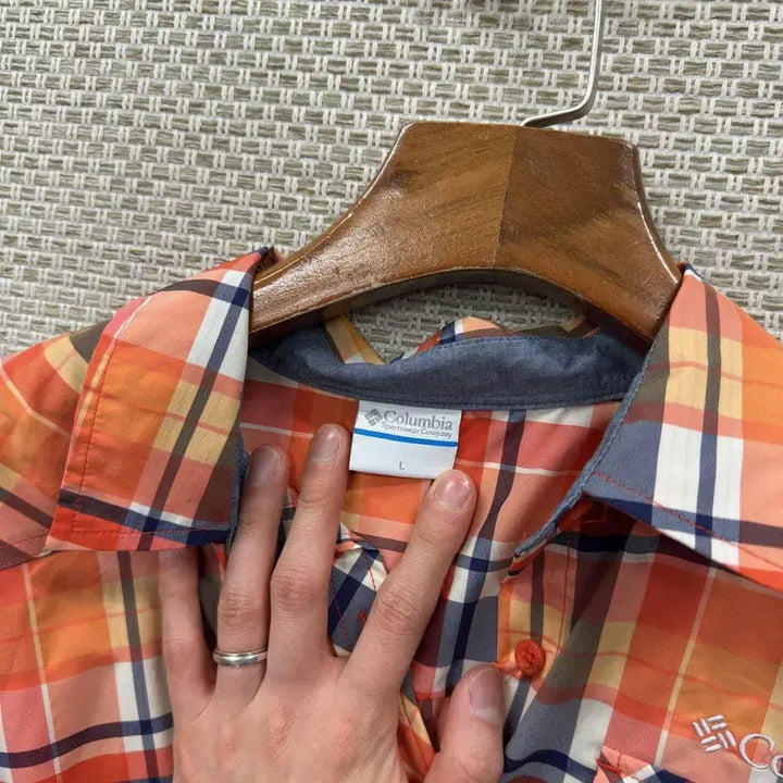 [BUNJANG] Columbia Outdoor Summer Shirt L / 콜럼비아 아웃도어 여름 셔츠 L D00334