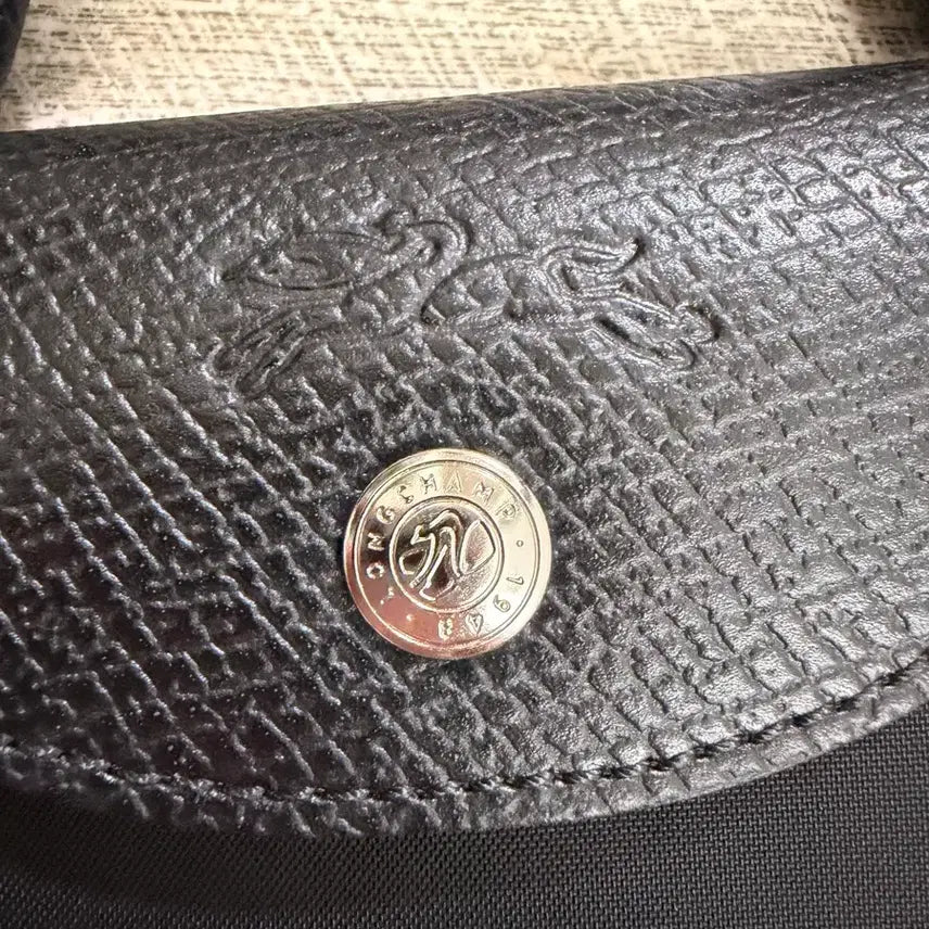 [BUNJANG] Longchamp Le Pliage Green Handle Pouch Black / 롱샴 르 플리아쥬 그린 핸들 파우치 블랙 팝니다