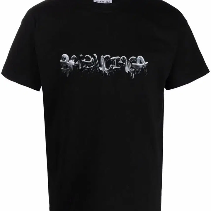 [BUNJANG] Balenciaga Slime Short-Sleeve T-Shirt / 발렌시아가 슬라임 반팔