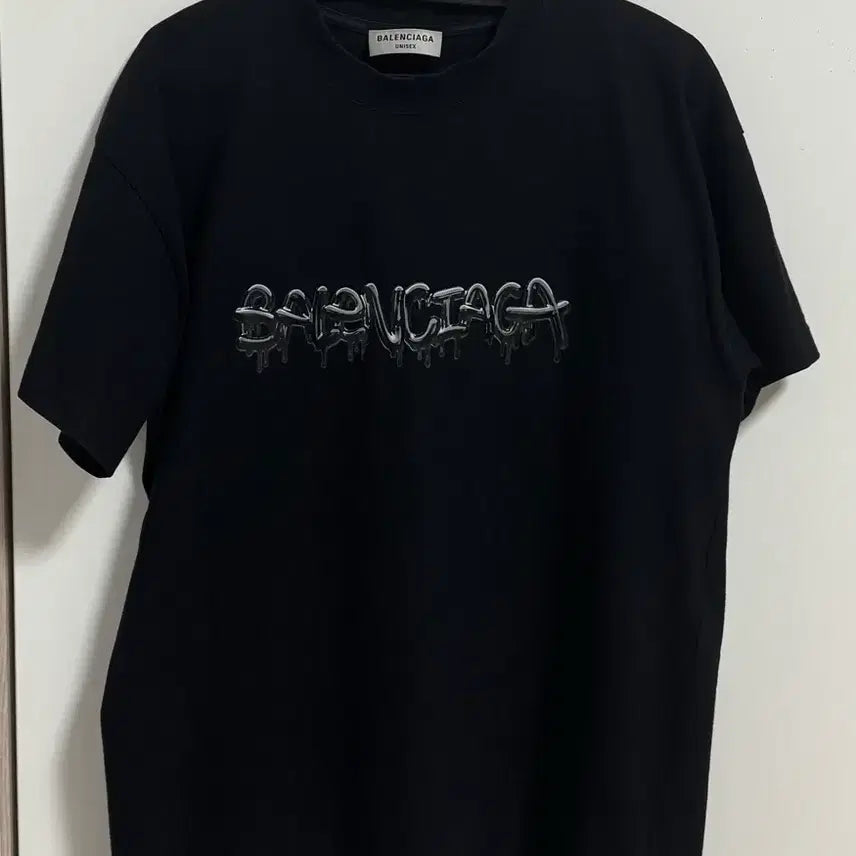 [BUNJANG] Balenciaga Slime Short-Sleeve T-Shirt / 발렌시아가 슬라임 반팔
