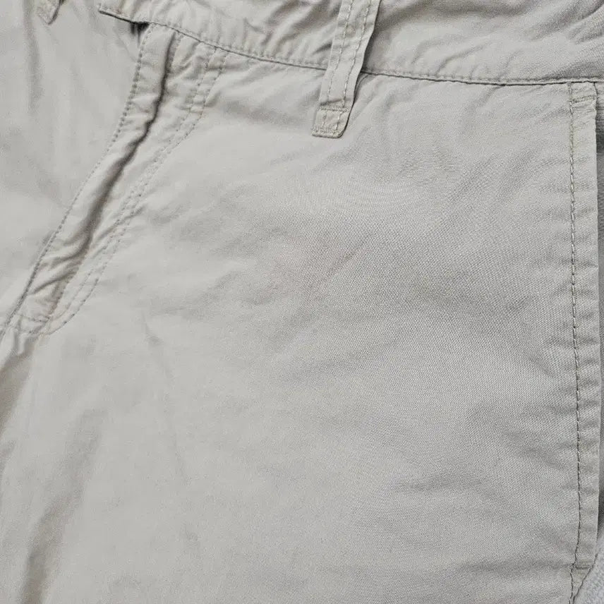 [BUNJANG] Le Coq Sportif Reversible Cotton Shorts Checkered + Beige / 르꼬끄  양면 면 반바지 체크 +베이지 82