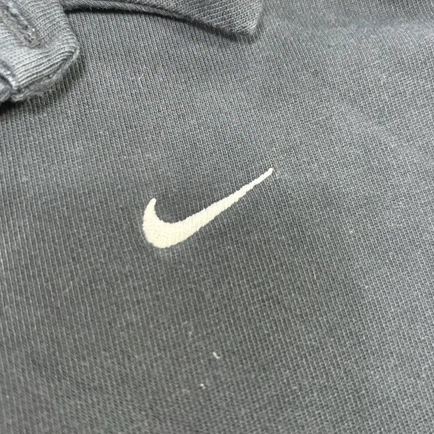 [BUNJANG] Nike Black Long Sleeve Polo Shirt / 나이키 블랙 긴팔 폴로티 / b4