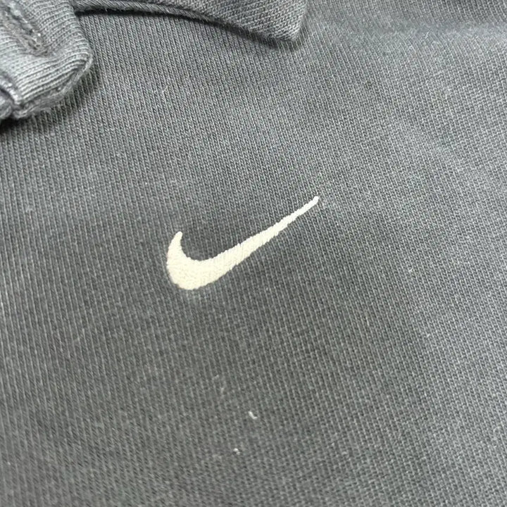[BUNJANG] Nike Black Long Sleeve Polo Shirt / 나이키 블랙 긴팔 폴로티 / b4
